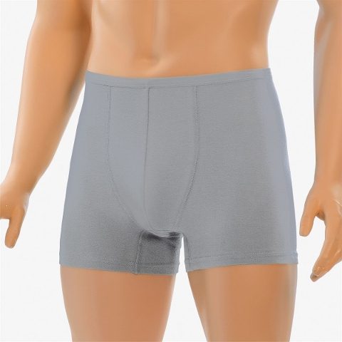 Pamuk Modal Esnek Bel Boxer Öts 2702 - Gri